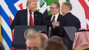 Zirvede ilginç anlar! Trump, o ülkenin liderini önce kaybetti, sonra unvanını değiştirdi