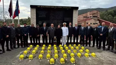 Amasra'da 43 Madenci için Anma Töreni Düzenlendi