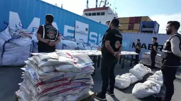 İstanbul'da 1,7 Ton Kokain Ele Geçirildi