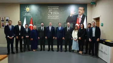 Dışişleri Bakanı Hakan Fidan, AK Parti Dış İlişkiler Başkanı ile Görüştü