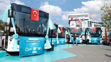 Balıkesir'de ulaşıma 13 yeni araç hizmette