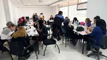 Çankırı'da Kadınlara KADES ve UYUMA Bilgilendirmesi