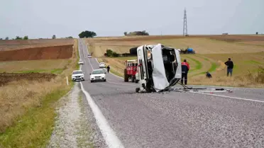 Edirne'de Trafik Kazası: 3 Yaralı