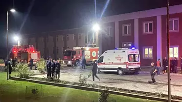 Çerkezköy'de fabrikada yangın: 2 kişi hastaneye kaldırıldı