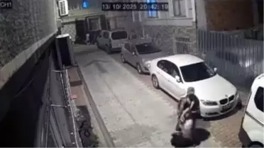 Fatih'te Kadına Şiddet Kamerada