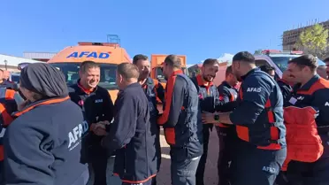 AFAD Ekipleri Gazze'ye Uğurlandı