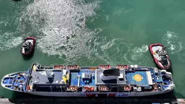 17. İyilik Gemisi Gazze'ye Yola Çıkıyor