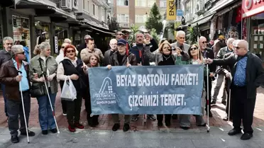 Görme Engellilerden Beyaz Baston Çağrısı