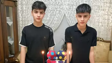 İkizlerin Futbol Tutkusu Doğum Gününe Yansıdı