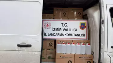 Karşıyaka'da Kaçak Alkol Operasyonu