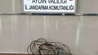 Karpuzlu'da Kablo Hırsızı Yakalandı