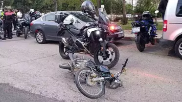 Ehliyetsiz Motosiklet Sürücüsü Yakalandı