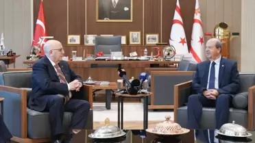 KKTC Cumhurbaşkanı Tatar, 3 ülkenin parlamentolar arası dostluk gruplarını kabul etti