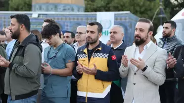 Mardin'de 'Sağlıkçılar Gazze için ayakta' programı düzenlendi