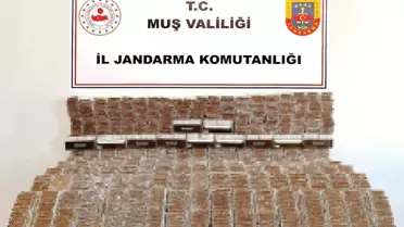 Muş'ta Kaçak Tütün Operasyonu