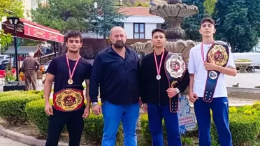 Nallıhan Spor Kulübü 3 Kemer Kazandı