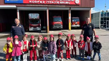 Kocaeli'de 1252 Öğrenci İtfaiye Haftası'nda Eğlenceli Etkinlikler Geçirdi