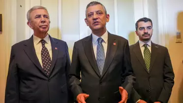 Özgür Özel ve Mansur Yavaş TBMM'de Bir Araya Geldi