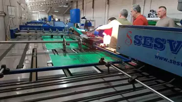 Soma OSB'de Üretim Başladı