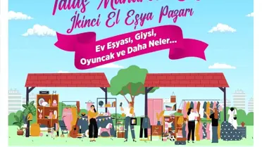 Talas'ta İkinci El Eşya Pazarı Dönemi Başlıyor