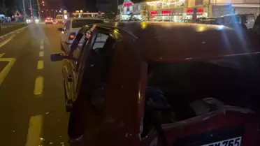 Tavşanlı'da Zincirleme Kaza: 4 Araç Karıştı