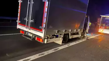 Bolu'da Kamyonet Kazası: Sürücü Sıkıştı