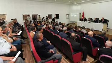 Gaziantep'te Muhtarlar Toplantısı