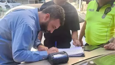 Ters Yolda Giden Sürücüye 46 Bin Ceza