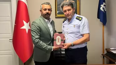 Satar'dan Garnizon Komutanı'na Ziyaret