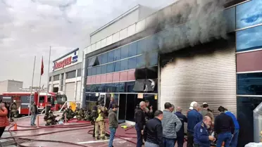 Ankara'da Yangın Kontrol Altına Alındı