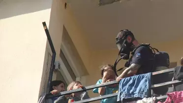 Antalya'da Yangında 5 Çocuk Kurtarıldı