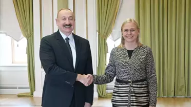 Aliyev, AGİT Dönem Başkanı Valtonen'i Kabul Etti