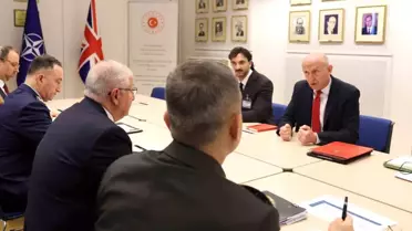 Bakan Güler Brüksel'de Healy ile Görüştü