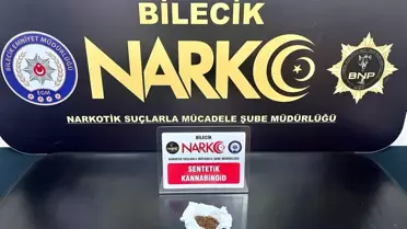 Bilecik'te Uyuşturucu Operasyonu: 1 Gözaltı