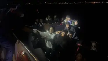 Bodrum'da 43 Kaçak Göçmen ve 1 Organizatör Yakalandı