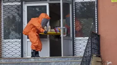 Bolu'da Deprem Tatbikatı Gerçekleştirildi