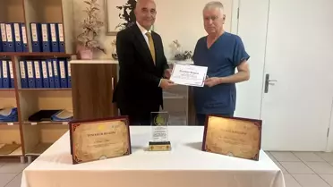Çanakkale Hastanesi'ne Teşekkür Belgeleri