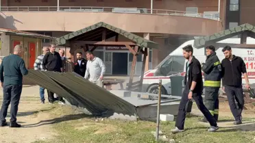 Çorlu Devlet Hastanesi'nde Patlama!
