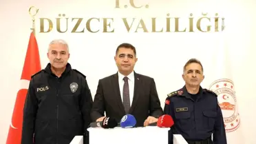 Düzce'de Suç Oranları Düştü