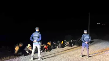Fethiye'de 40 Göçmen ve 2 Kaçakçı Yakalandı