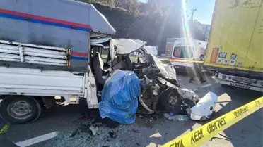 Görele'de Kamyonet TIR'a Çarptı: 1 Ölü, 2 Yaralı