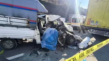 Giresun'da Trafik Kazası: 1 Ölü, 1 Yaralı