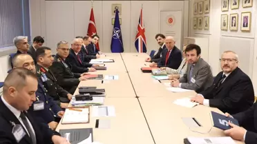 Güler ve Healy'den Savunma Görüşmesi