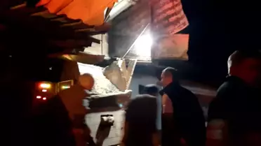 Mudurnu'daki Tavuk Çiftliğinde Yangın Korkuttu