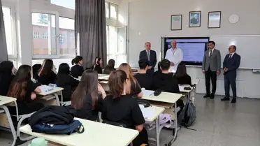 Vali Erol Ordu Lisesi'ni Ziyaret Etti