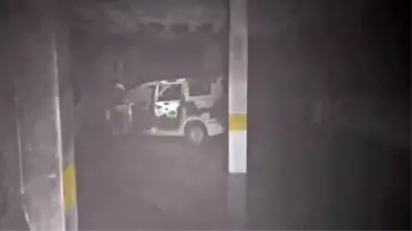 Tekirdağ'da Otopark Yangını: 53 Kişi Tahliye Edildi