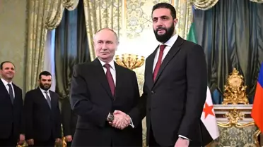 Putin ve Şara Moskova'da Görüşme Gerçekleştirdi