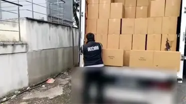 Sakarya'da 3.25 Milyon Boş Makaron Ele Geçirildi