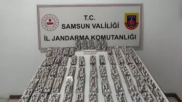 Samsun'da 3 Bin 472 Uyuşturucu Hap Ele Geçirildi