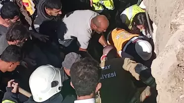 Hatay'da İşçi Toprak Kaymasında Yaralandı